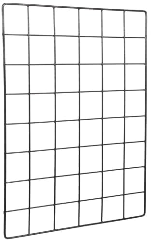 SEWOART Metall Wandgitter Fotohalter 30×40cm Drahtgitter Bilddekoration aus Eisen Wandbehang für Wohnzimmer Schlafzimmer Büro Fotowand Organizer für Fotos und Bilder