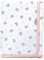 Ti TIN Coperta in Cotone Morbido e Assorbente per Neonato | Coperta Avvolgente 100% Cotone con Doppio Strato 2x180gr/m², 80x75 cm, Stampa Orso Panda, Colore Rosa