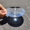 Fresnel-Linsenlupe, Durchmesser 200 mm, Brennweite 200 mm, Acryllinse (kein Glas), für Physik-Klassenzimmer, Solarheizung, Vergrößerung, Feuerstarter (Brennweite 200 mm)