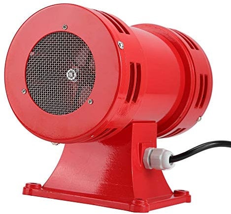 Sirenen, 150 dB Elektromotorisch Angetriebene Sirene Luftsirene Industriesicherheit Elektromotorbetriebene Sirene Daueralarmhorn Luftschutzsirene für die Flughafenfabrik Mine Forest Farms(220V)