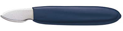 SELVA Gehäuseöffner – für Armband- und Taschenuhren mit aufgepresstem Boden – vernickelte Klinge mit Kunststoffheft – 11,5 cm