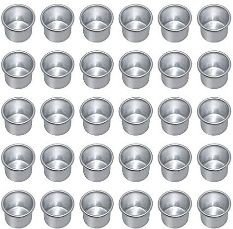 30 Stück Kerzenhalter für Stabkerzen, Metall Klein, Teelichter,Kerzeneinsatz Tafelkerzen,Kerzenständer Silber, für Baumkerzen,Stabkerzenhalter Deko,Kerzenleuchter