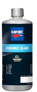 Cartec - Ceramic Glaze - Revêtement de protection, traitement céramique nanotechnologique et hydrophobe pour carrosserie voiture (1 L)