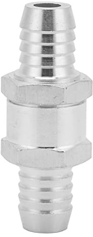Auto Rückschlagventil, Auto Boot 1 Weg Rückschlagventil 4mm-16mm Aluminiumlegierung Universal für Benzin, Biodiesel, Wasser, Kühlmittel, Öl(14mm) Kraftstoffventil und Zubehör