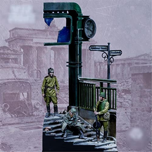 1:35 WWII Battle of Berlin Resin Model Kit/Xt-593 (unmontierte und unbemalte Miniaturen) Ahowse