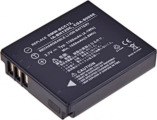 Batterie T6 Power pour caméscope Samsung, numéro de pièce DB-65, Li-Ion, 3,7 V, 1100 mAh (4,1 Wh), bleu