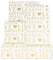 Love Forever Wedding mit Herzen, Weiß & Goldfolie, Geschenkpapier, flach gefaltet, 4 Blätter, 50 x 70 cm pro Blatt, für Hochzeiten, Brautpartys, Verlobungen