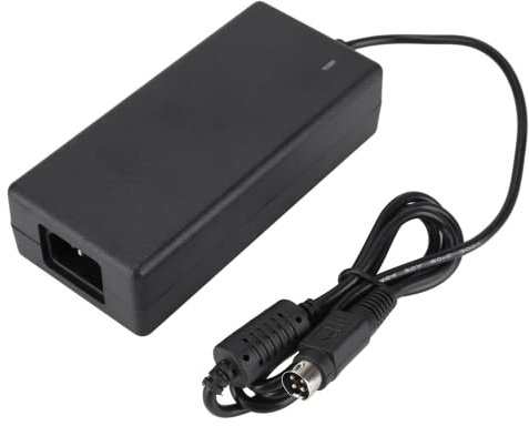 Adaptador de Fuente de Alimentación 12V 5A, Adaptador de Carga para Computadora Portátil de 60W Y 4 Pines, Adaptador de Ca Cargador para Computadora Portátil, Protecciones Múltiples, para CLT2054 LCD