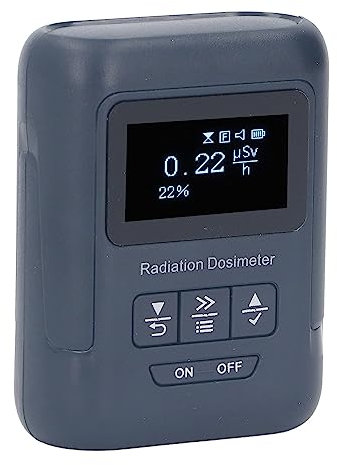 Kernstrahlungsdetektor, GM-100M Alpha Beta Gamma Röntgenstrahlungsdosimeter, Geigerzähler, Automatischer Alarm, Strahlungsmonitor, Druckfest und Sturzsicher