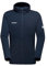 Mammut Aconcagua Light ML Hooded Jacket Men | Outdoor Fleecejacke für Herren, Midlayer Wanderjacke, Leichte Outdoorjacke für Sommer, Atmungsaktiv, Mit Kapuze | Marine, L