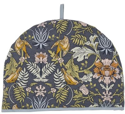 Ulster Weavers - William Morris Tea Cosy (35 x 35cm) - 100% Cotton - Navy Blue Teapot Warmer with Floral - Vintage Tea Cozy - William Morris Gifts - Kitchen Accessories - Navy Blue Tea Cosy