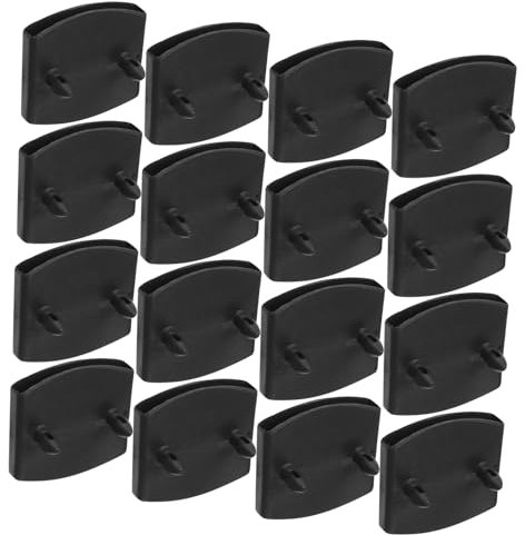 TOPPERFUN 20stücke Bettrosten Mittelkappen Aus Kunststoff Für Holzlatten Befestigung Bettrosten Zubehör Möbel Reparatur