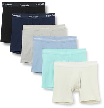 Calvin Klein Men's Boxer Brief 5PK, Blue, M