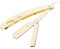 CRILSTYLEO 1Stk Rasierer shave it on shave Bartpflege-Produkte razor Rasiermaschinen für Männer Schabwerkzeug Rasiermesser zum Trimmen der Haare Bartschneidewerkzeug Rostfreier Stahl Golden