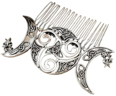 Modische Haarnadel mit hohlem Mond für den Alltag und besondere Anlässe