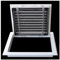 Rejilla Ventilacion Rejilla De Ventilación De Retorno De Aire/rejilla De Ventilación De Escape, Dimensiones De Apertura, Rejilla De Filtro De Aire HVAC Cuadrada Para Pared O Techo(16 x 16 in (40 x 40