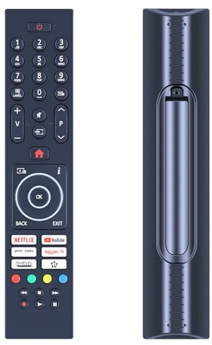 GOUYESHO Neue Ersatzfernbedienung für HOMEX ORAVA Vanguard PROSONIC FINLUX VESTEL JVC Smart TV RC45135P RC-45135P F32ST2000 32DMS34HD ED65A01UHD-VE 30109171