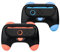 Mcbazel 2 Pièces Poignées JoyCon pour Nintendo Switch 2, Poignées Durables en ABS avec Design Ergonomique, Kit d’Adaptateurs pour Grips de Manettes Nintendo Switch 2 JoyCon