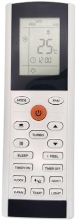 IOOIQQ YAC1FB YACIFB Télécommande de rechange pour climatiseur GREE YACIFBI. YAC1FB. YAC1FB6.YAC1FB9. MSHV25D1S YAC1FB