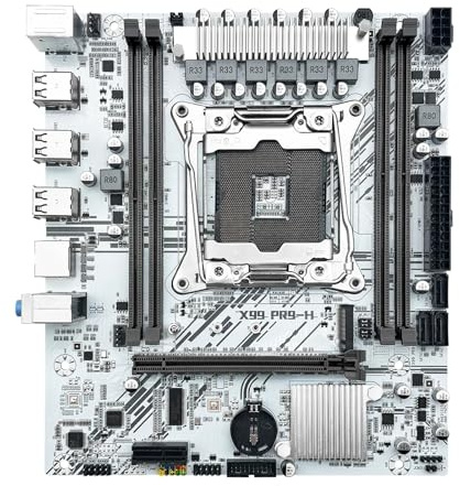 scheda madre Fit For MACHINIST White X99 PR9-H E5 2620 V3 LGA 2011-3 + DDR4 16 GB RAM