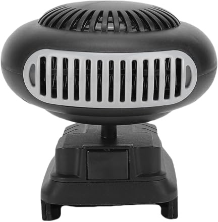 Denash Cordless Space Heater, 170W 2 Gears Fast Heating with Defogging and Defrosting, Battery Powered Heater for Home Car and Outdoor Use