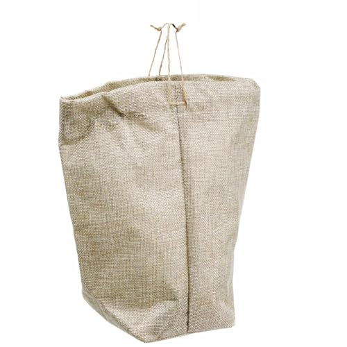 Geschenktasche aus Jute mit Kordel für Dekorationen und Pflanzideen