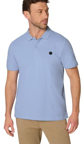 Street One MEN Herren Kurzarm Poloshirt in Stretchqualität