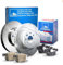 ATE Bremsen-Set 2 Bremsscheiben + Bremsbeläge Bremsensatz Einbau Vorne Bremsscheiben-Set Scheibenbremsen IJF14159I8 passend für BMW 5 F10 5 Touring F11