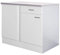 Flex-Well Küchenschrank UNNA - Eck-Unterschrank - 1-türig, 1 Schublade - Breite 110 cm - Weiß