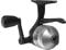 Zebco Unisex – Erwachsene 33MICRO TRIGGERSPIN Reel 4#C Angelrolle, Silber/schwarz, 10