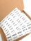 Étiquettes adhésives pour tableaux électriques 16 textes en espagnol