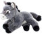 Teddys Rothenburg by Uni-Toys Kuscheltier Esel 33 cm grau liegend