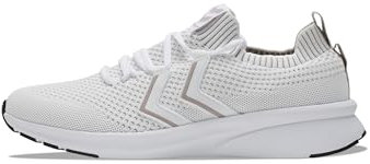 hummel Damen Flow Seamless Sneaker, Weiß, 45 EU