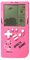 CZT Neue Großbild-Backstein-Spielekonsole 9999 in 1 Panzer/Rennen/Schießen/Whac-A-Mole/Pocket-Spiel Freizeitpuzzle Einstellbarer Schwierigkeitsgrad und Geschwindigkeit (Rosa)