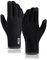 JUNRUI Winter Handschuhe Touchscreen Warme Thermohandschuhe Camping Wandern Laufen Fahren für Herren und Damen (Schwarz)