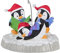 Hallmark Keepsake Christmas Ornament 2022, Not a Creature was Stirring Penguins
