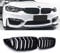 F32 Front Kidney Grille Compatible for BMW 4 Series F32 F33 F36 2013-2018 F82 F83 M4 F80 M3 2015-2019 Gloss Black Double Slats