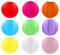 LYFUN 10 Stück/viel runde wasserdichte Nylon-Laterne für den Außenbereich hängende Seide Lampion Grand Event Dekoration Geburtstag Party Hochzeit Zubehör