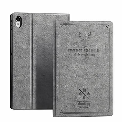 GUPENAA Hülle für Lenovo Tab P11 Pro 11,5 Zoll 2020 (Modell: TB-J706F/J706L), Schlankes leichtes Smart Cover mit Auto Wake/Sleep,Grau
