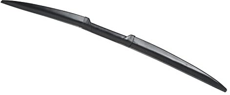 AMONIDA Universal Wing Spoiler, 52,76 Zoll Auto Heckflügel Gummi Kofferraumdeckel Heckklappenspoiler Flügel Dreistufiges Spleißen