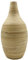 Knüllermarkt 35428 I Bambus Tischvase 40cm Natur I Boho Blumenvase Bodenvase I Vase Creme Minimalistisch