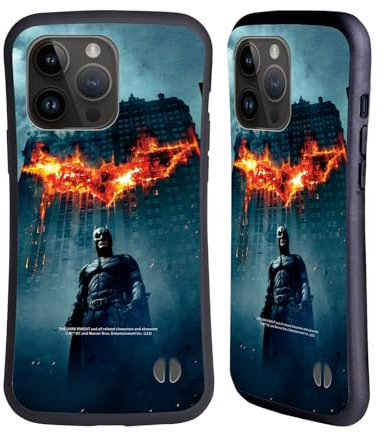 Head Case Designs Officially Licensed The Dark Knight Batman Poster Key Art Hybrid Case Compatible With Apple iPhone 15 Pro Max