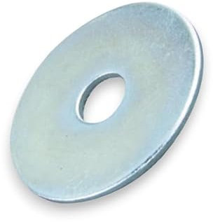 Karosseriescheiben Verzinkt Stahl - Kotflügelscheiben - Beilagscheiben - Unterlegscheiben (Große: M12 [13 IØ x 32 AØ x 1,0] Menge: 25 St.)