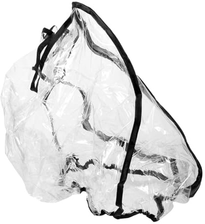 Durchsichtiger Regenschutz für Babysitze, 60x44x36cm Kunststoff | Reisegeeignet für Kindersitz, Schützt vor Regen und Wind, Stabil und Formfest