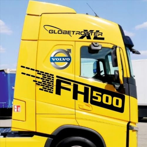 Karosserie-dekorativer Aufkleber Logo-Abzeichen-Emblem für Volvo FH16 FH FM FMX,Color Style