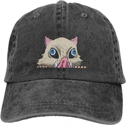 TeysHa Baseballkappe Snapback Sonnenhut Art Mehrfarbige Mütze Schirmmütze Damen Cap Comic Inosuke Peeker Personalisierte Visierschutzhüte Geschenk Männer Frauen
