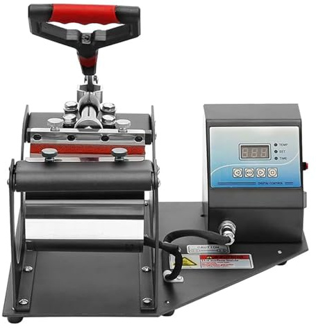PEIXEN Dye-sublimation mug printing machine, digitally controlled mug heat press machine, 9-11 oz DIY mug baking machine for glass mugs, beer mugs, ceramic mugs