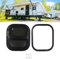 EIMSOAH Camper-Fenster, Wohnmobil-Schiebefenster mit Bildschirm, Wohnmobil-Schiebefenster mit Sichtschutz, 440 Mm Hoch, 390 Mm Breit, Getöntes Gehärtetes Glas, Wasserdicht, für Wohnmobil-Anhänger