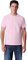 Calvin Klein SS Smooth CTTN Solid Crewnk Tee Lv040Hm265, Magliette Uomo, Pink (Rose Shadow), M