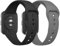 Yisica 2 Piezas Correa Compatible con Redmi Watch 3 Active Mujer Hombr, Pulsera de Repuesto de Silicona Suave para Redmi Watch 3 Active (Negro/Gris)